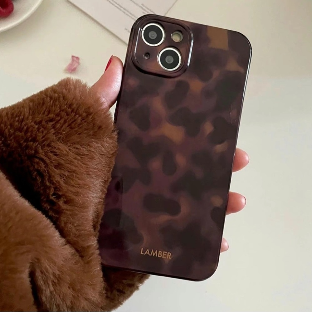 Lamber Tortoise Shell Phone Case